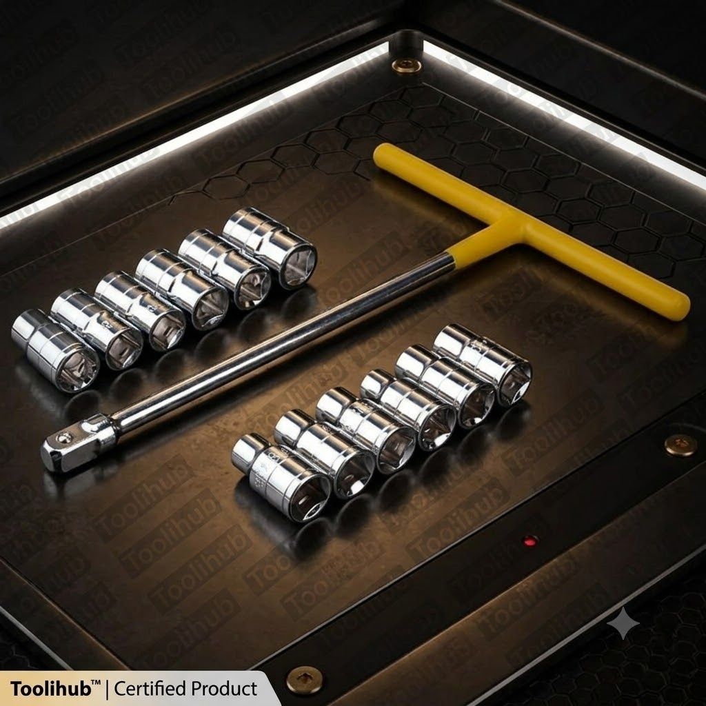 toolihub 13 PIECES OF SOCKET WRENCH SET Socket Set-picture-16