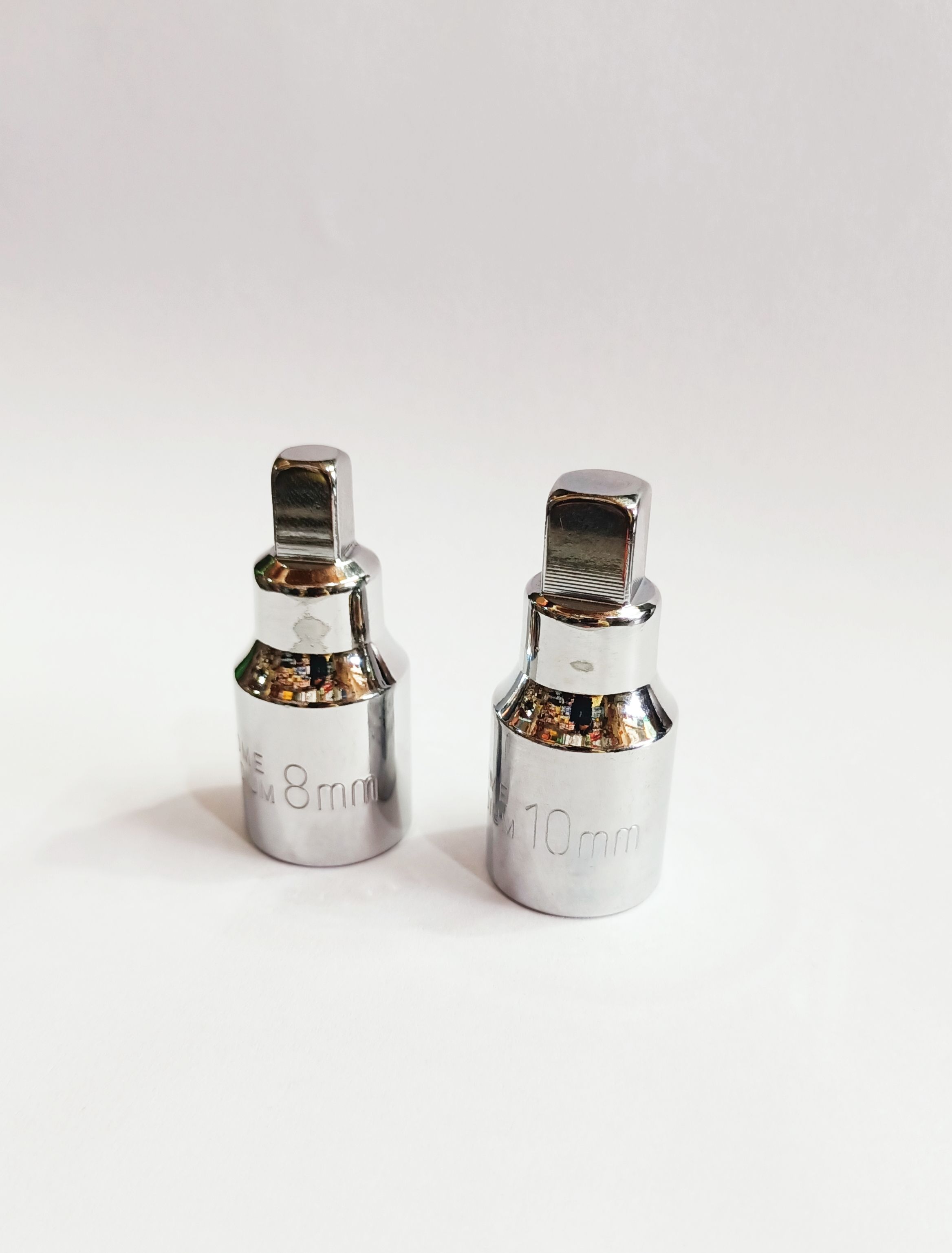 8mm & 10mm Oil Drain Plug Socket Set | Hex Socket Wrench, 1/2 Inch Drive Socket Set-image-7