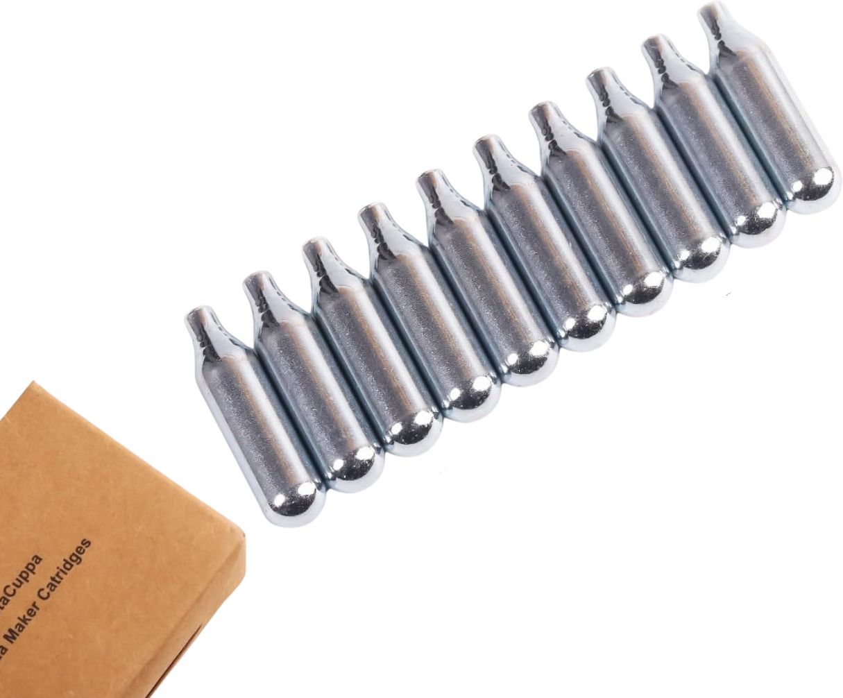 Soda Capsules (Pack of 10) | Compatible Only with InstaCupa Portable Soda Maker