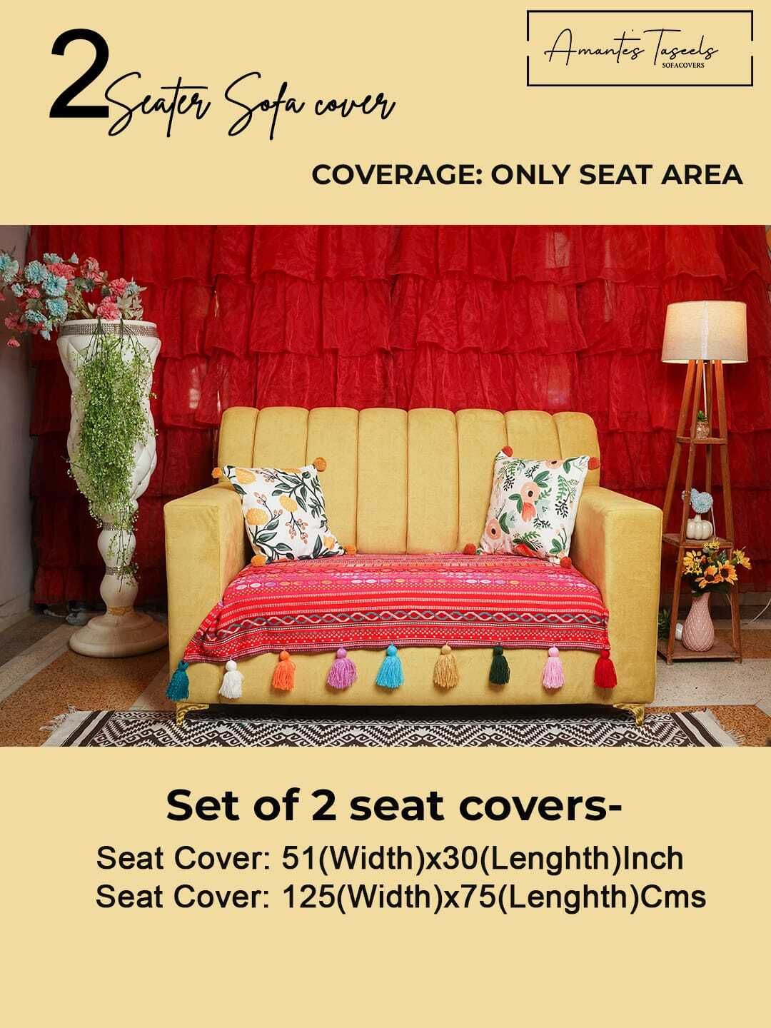 HW002 THEAMANTE'STASSELS Sofa Fabric