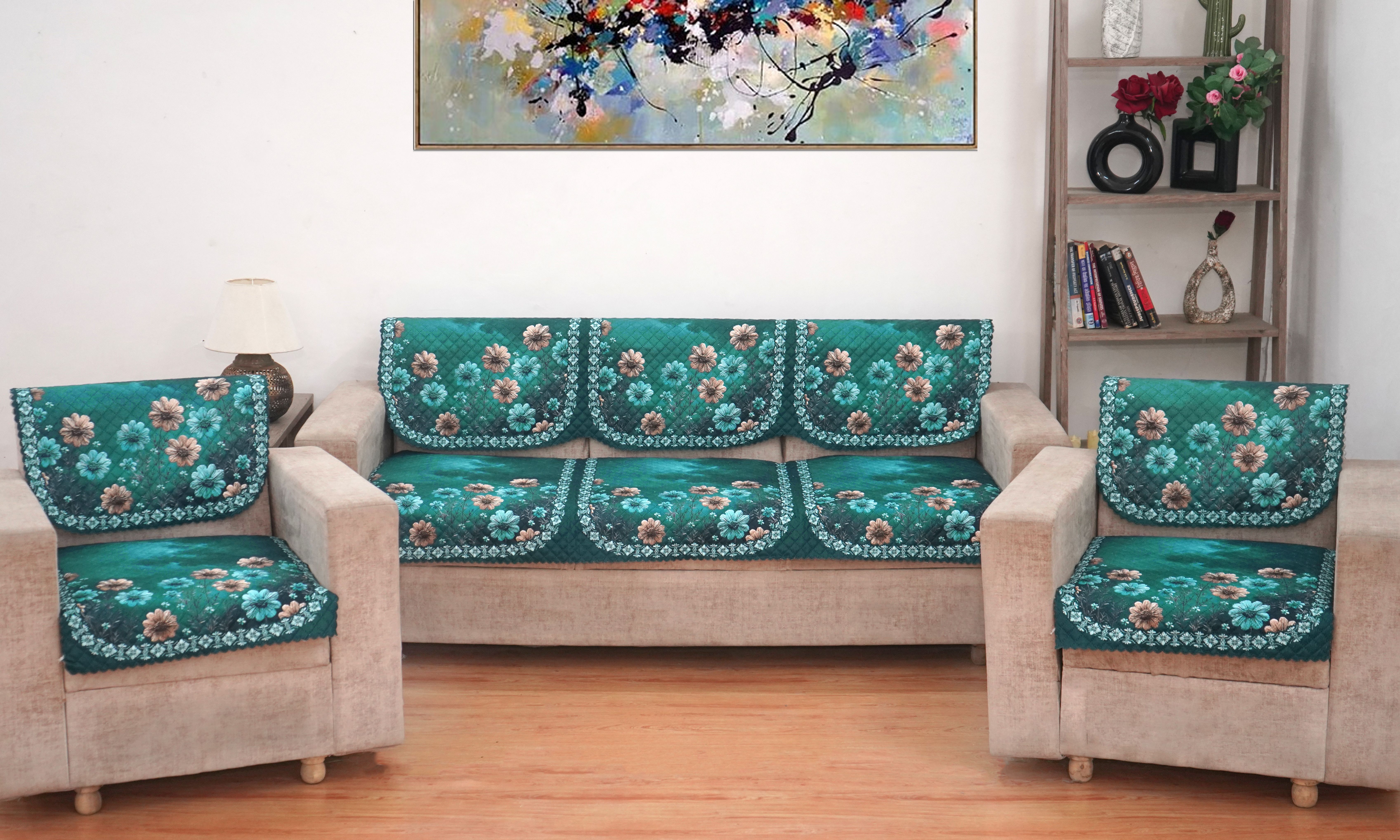 set new covers Velvet Sofa Cover 10 Pcs Sofa Fabric-image-10