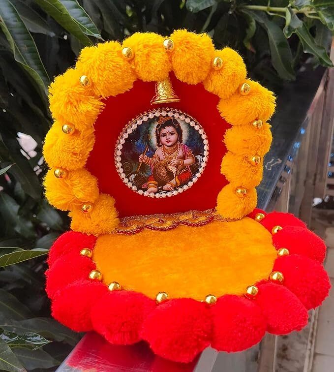 wedlock Ladoo Gopal singhasan Kanha Ji Sofa & Laddu Gopal Singhasan Sofa Fabric-picture-19