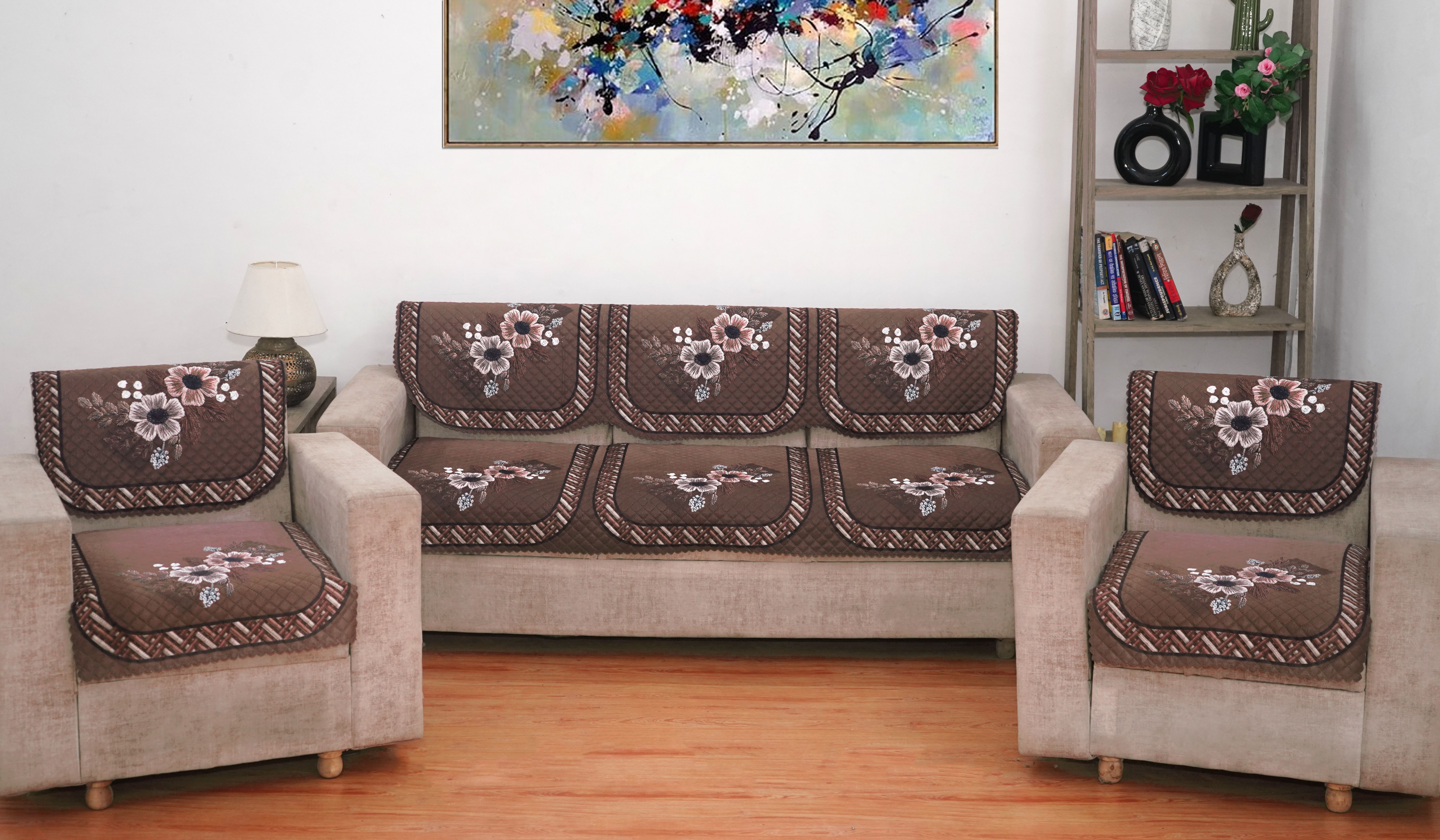 set new covers Velvet Sofa Cover 10 Pcs Sofa Fabric-image-36