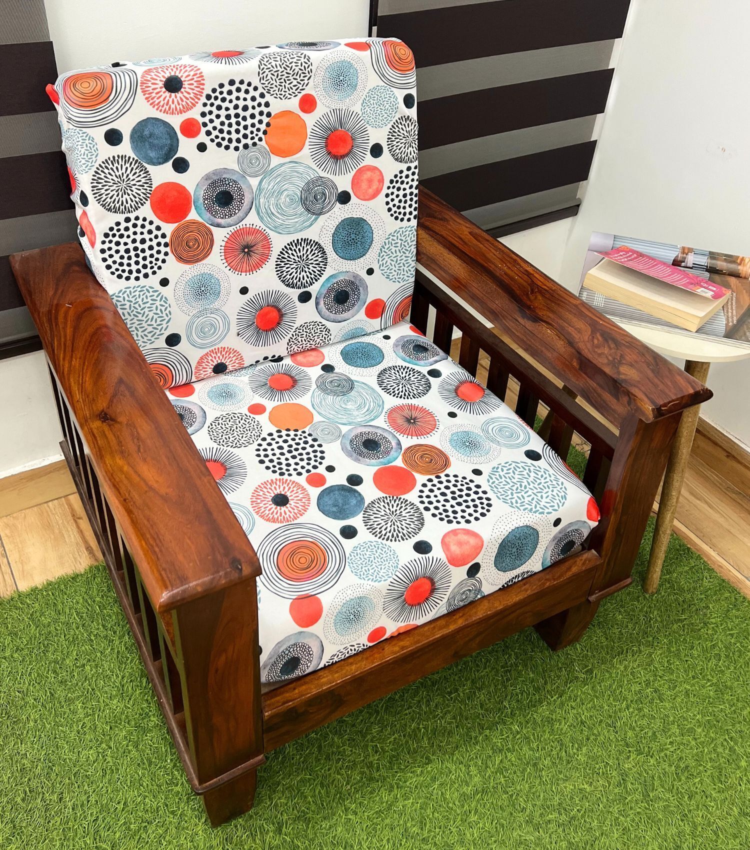 Stretchable Printed Sofa Slipcovers for Wooden Sofa - 10 Seater Set Cover Sofa Fabric