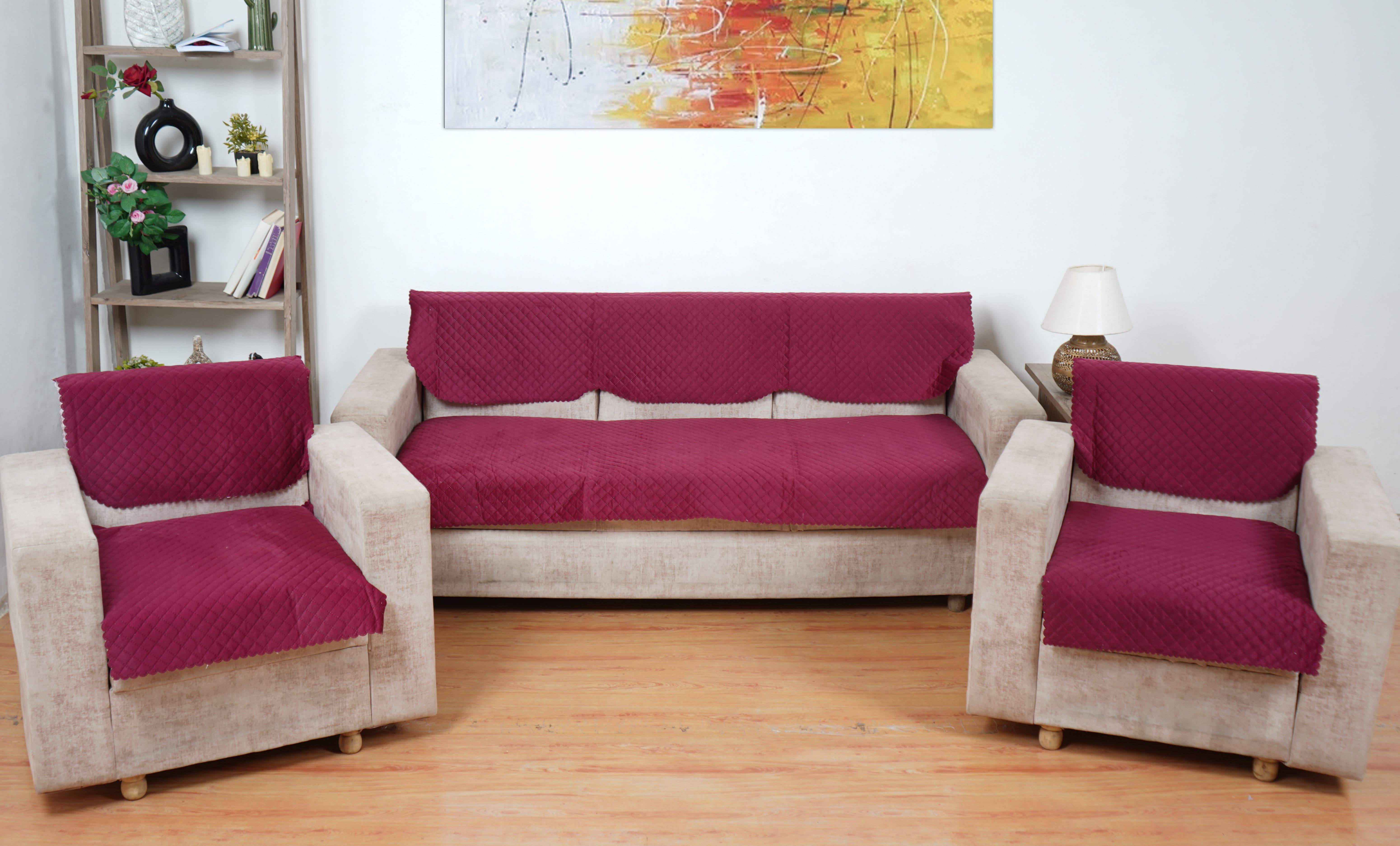 SCVEL-01-Solid Velvet Sofa Cover 10 Pcs Sofa Fabric-image-35