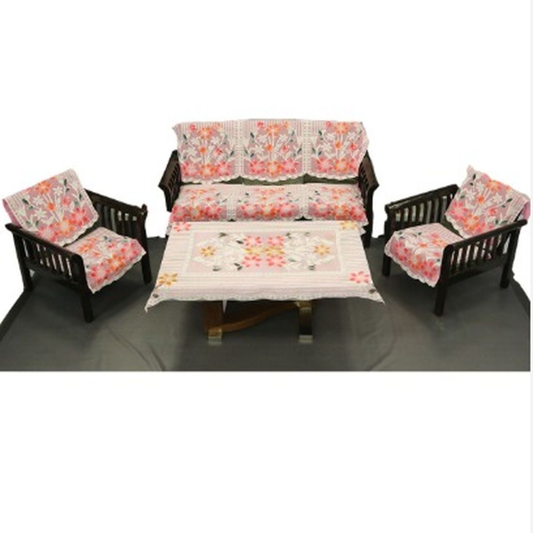 Standard 3+3+2+2+1, length=67cm, Width=57cm Sumat Cotton Blend Sofa Fabric-image-9