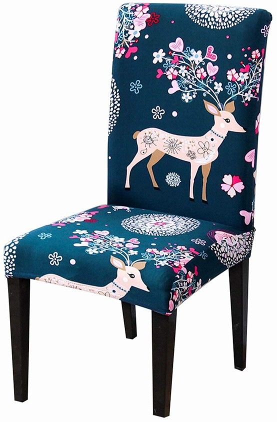 indirocks Polyester Printed Chair Cover Stretch Removable Chair Cover Polyester Printed Chair Cover Stretch Removable Chair Cover Sofa Fabric-picture-9