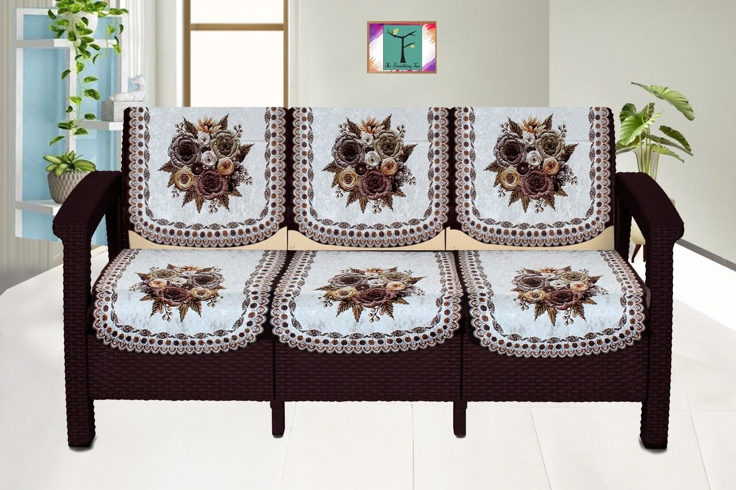 the furnishing tree TFT_Sofa_Vlvt04_3plus3 Sofa Cover Sofa Fabric-picture-34
