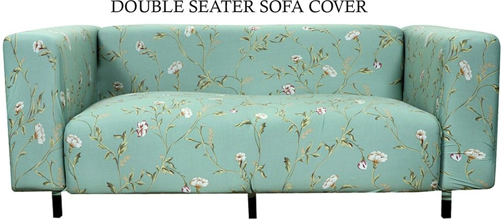 house of quirk DOUBLESOFA_COVER_GREEN_AUTUMN Sofa Fabric-picture-45