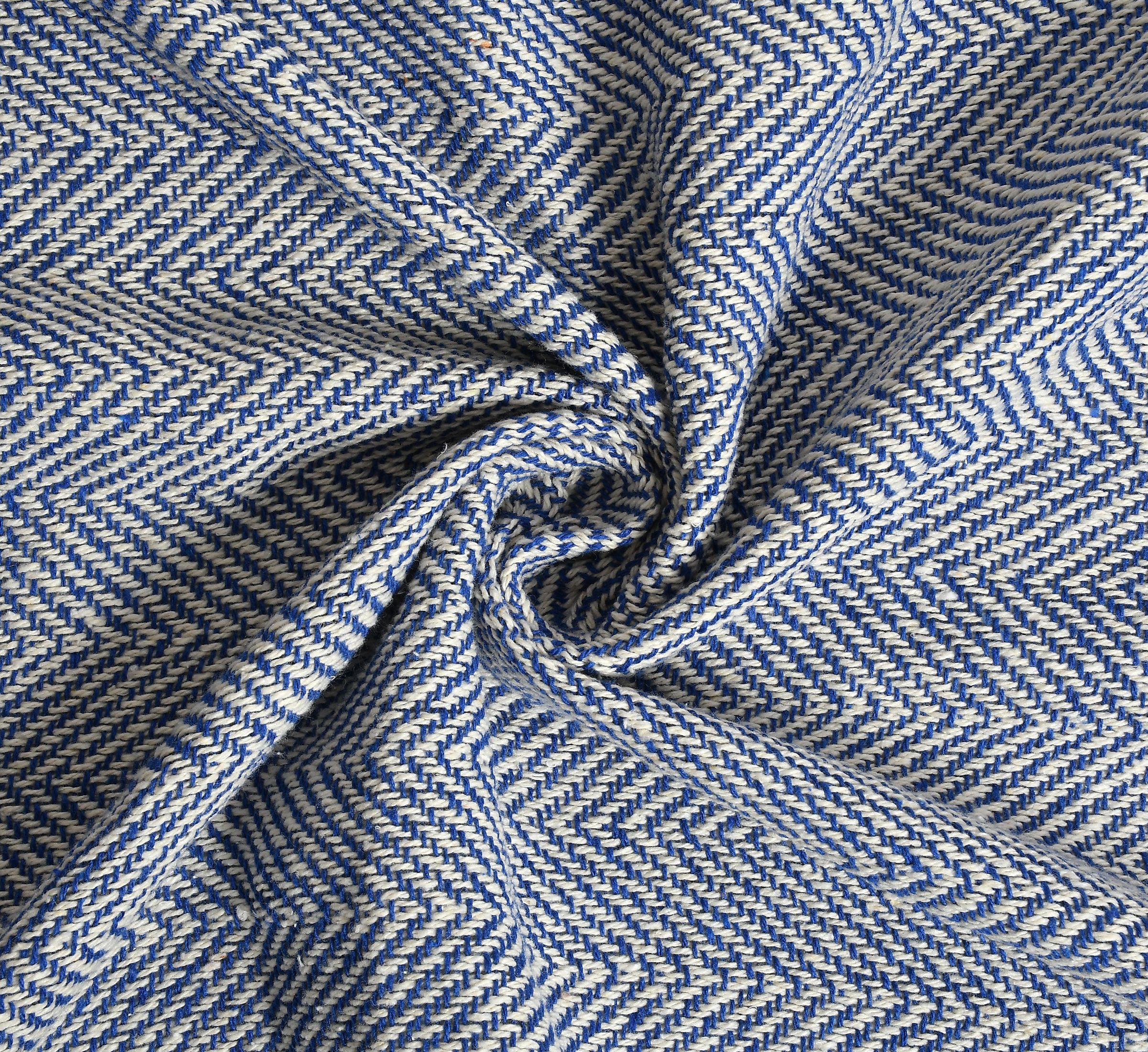 RH16 Hand-Knitted Pure Cotton 3 Seater Sofa Throw | 50x60 Inches| Sofa Fabric