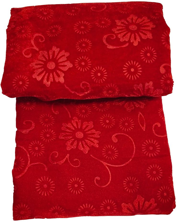 Maroon velvet fabric Unstitched Premium Soft Velvet Fabric Piece 1Mtr Red Embossed Velvet Cloth - 1 Meter Luxury Floral Fabric for DIY Fashion Sofa Fabric-image-10