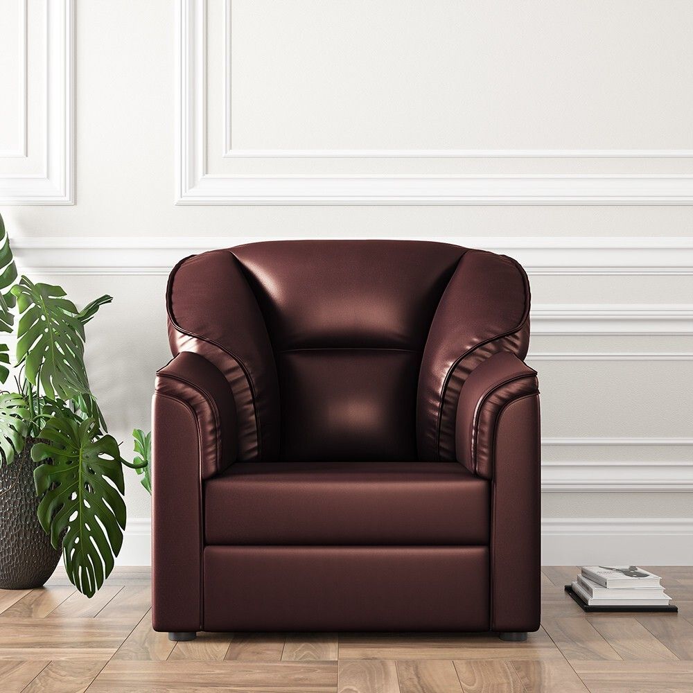 Burj Leatherette 1 SeaterSofa