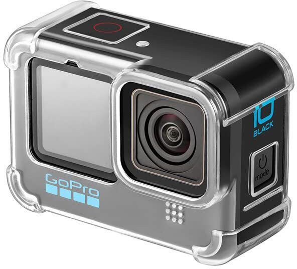 STARTRC Protective Cover Silica Gel Case with Tempered Film for GOPRO Hero 11 10 9 SILICONE CASE