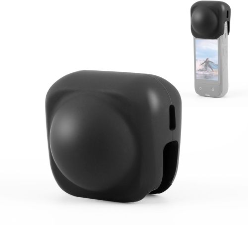 ELFOG For Insta360 X4 Silicone Protective Lens Cover (Black) SILICONECASE-image-35