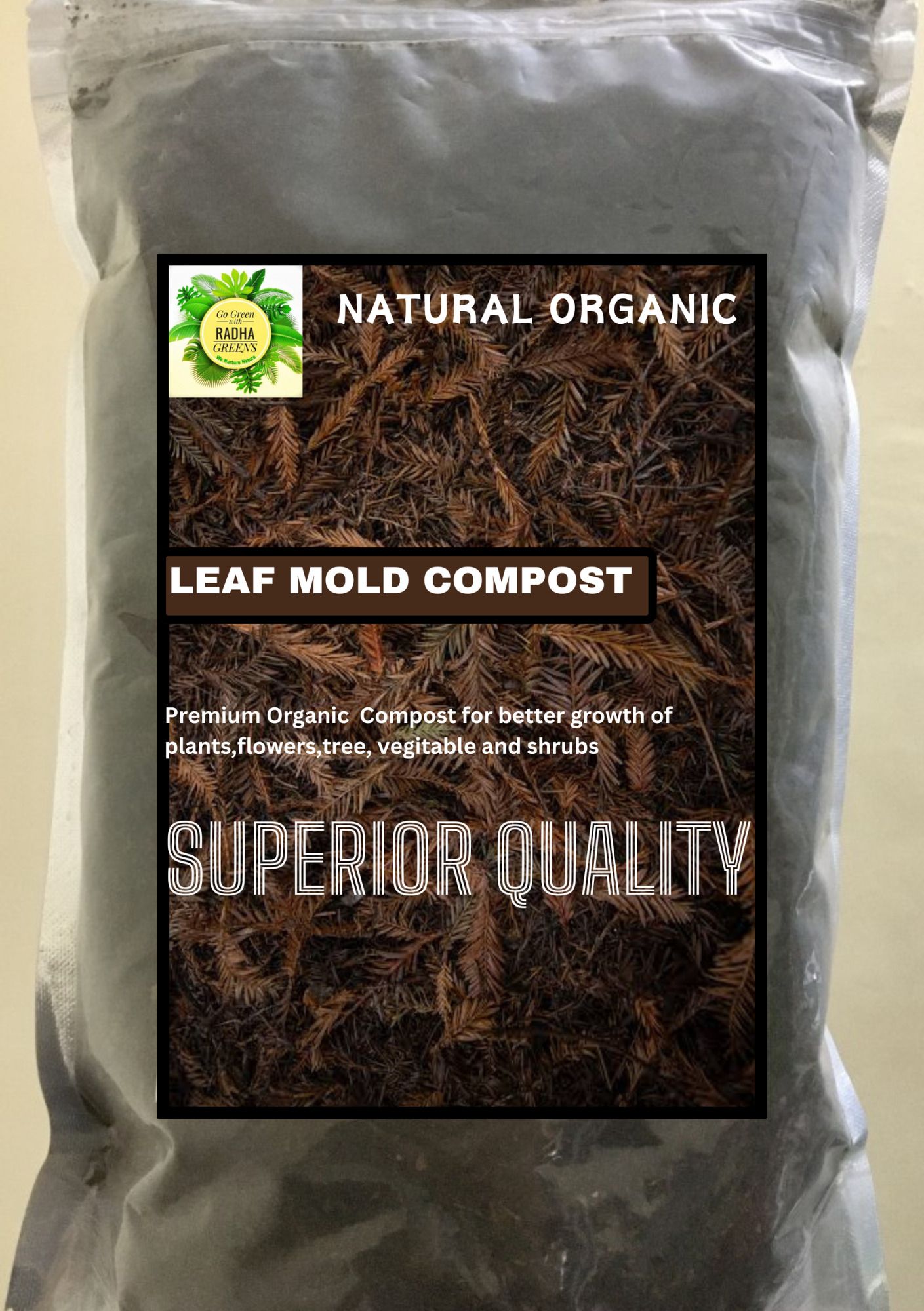 Leaf Mold compost 1 kg Manure, Potting Mixture, Fertilizer-image-44