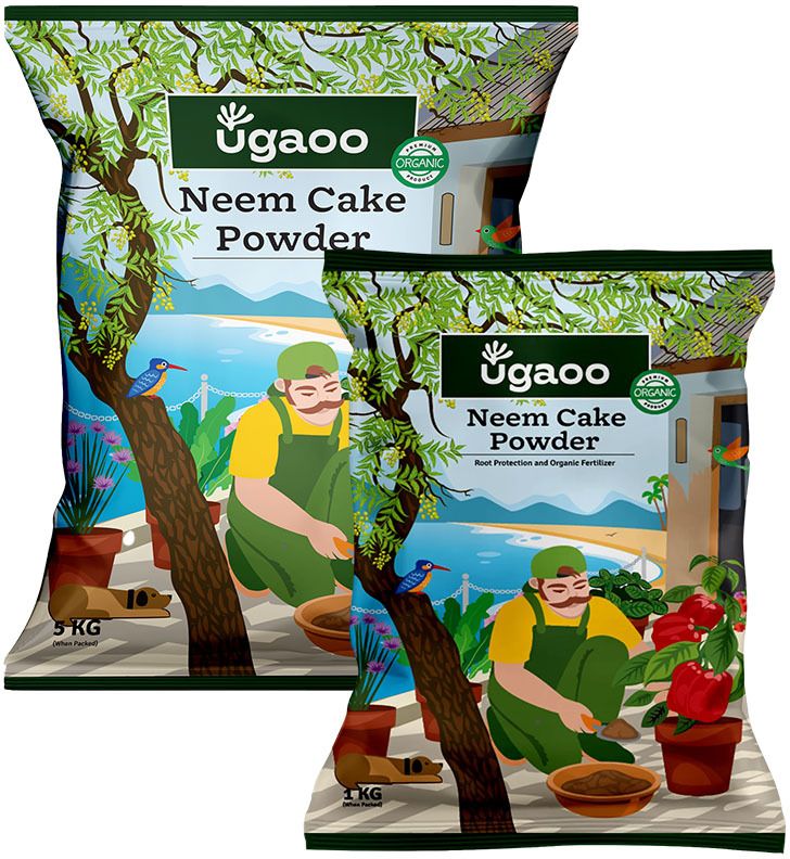 ugaoo Neem Cake Powder for Plants- Organic Fertilizer & Pest Repellent Fertilizer-picture-35