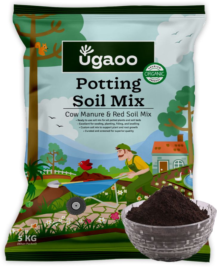ugaoo Organic Potting Mix for Plants Home Garden Soil-picture-37