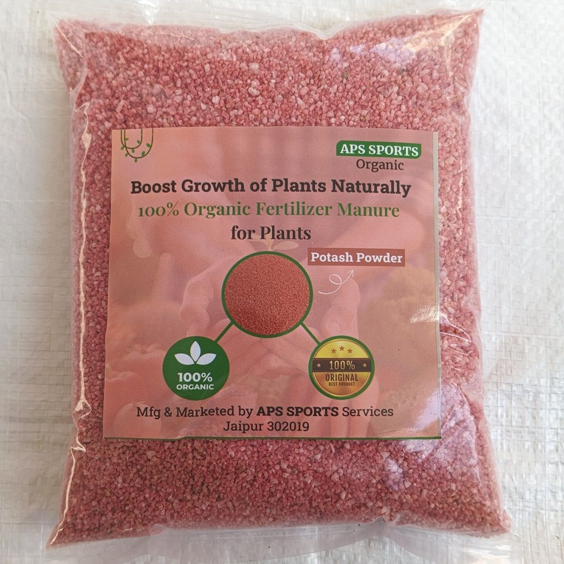 aps sports Organic Potash 100gm Pure, Premium Powerful Manure For Overall Growth Of Plants Potting Mixture, Manure, Soil-picture-11