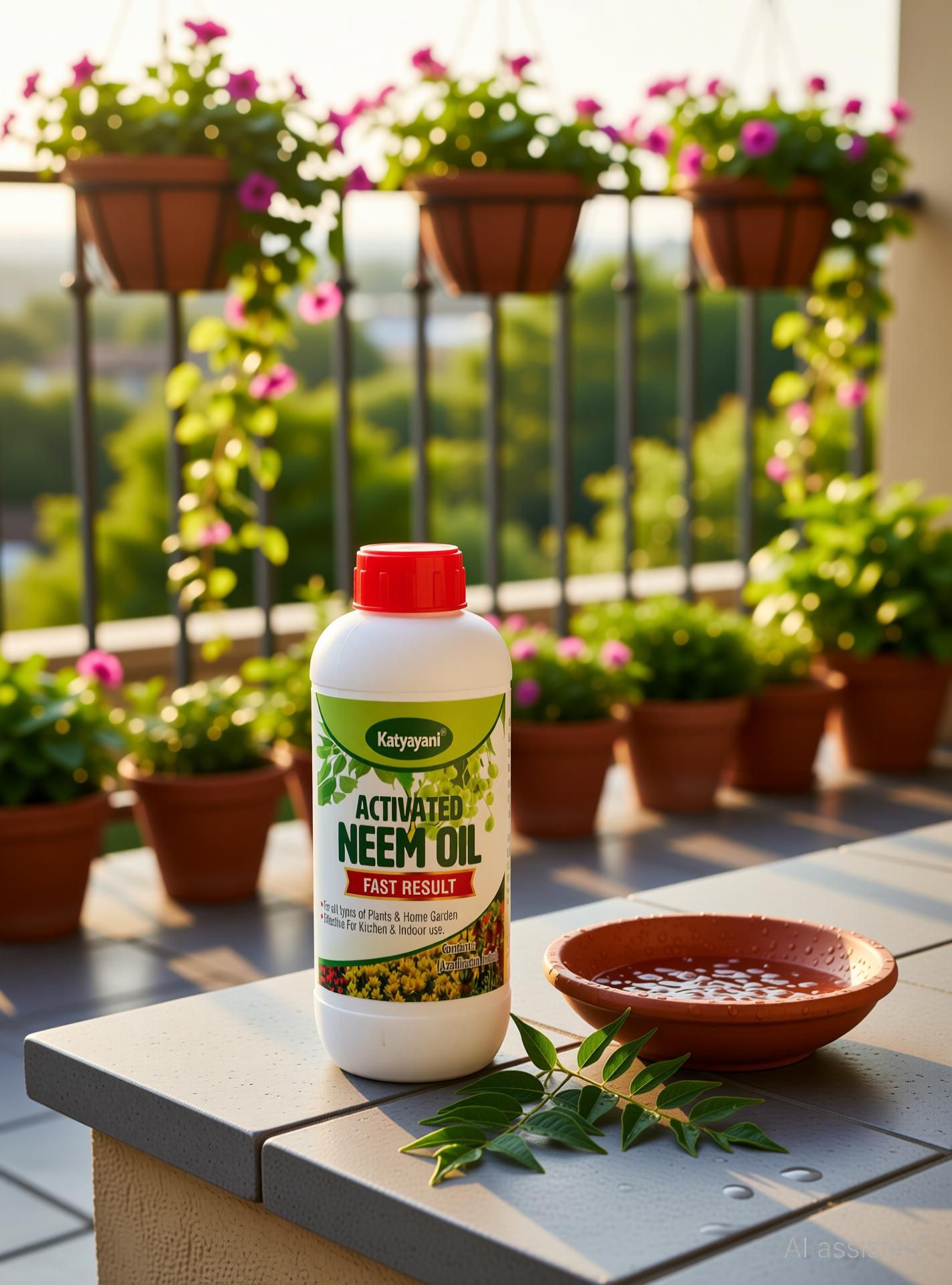Activated Neem Oil for Plants Garden Kitchen Manure-image-33