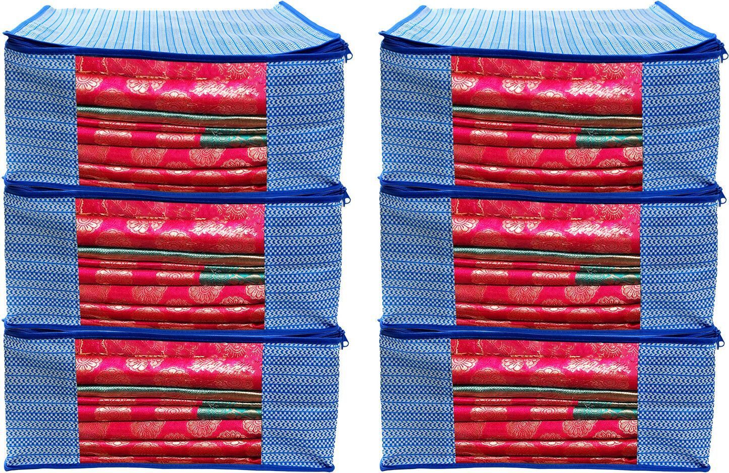 CHAMPARAN Arrow_ Blue 6 Cotton Laundry Bag-picture-13