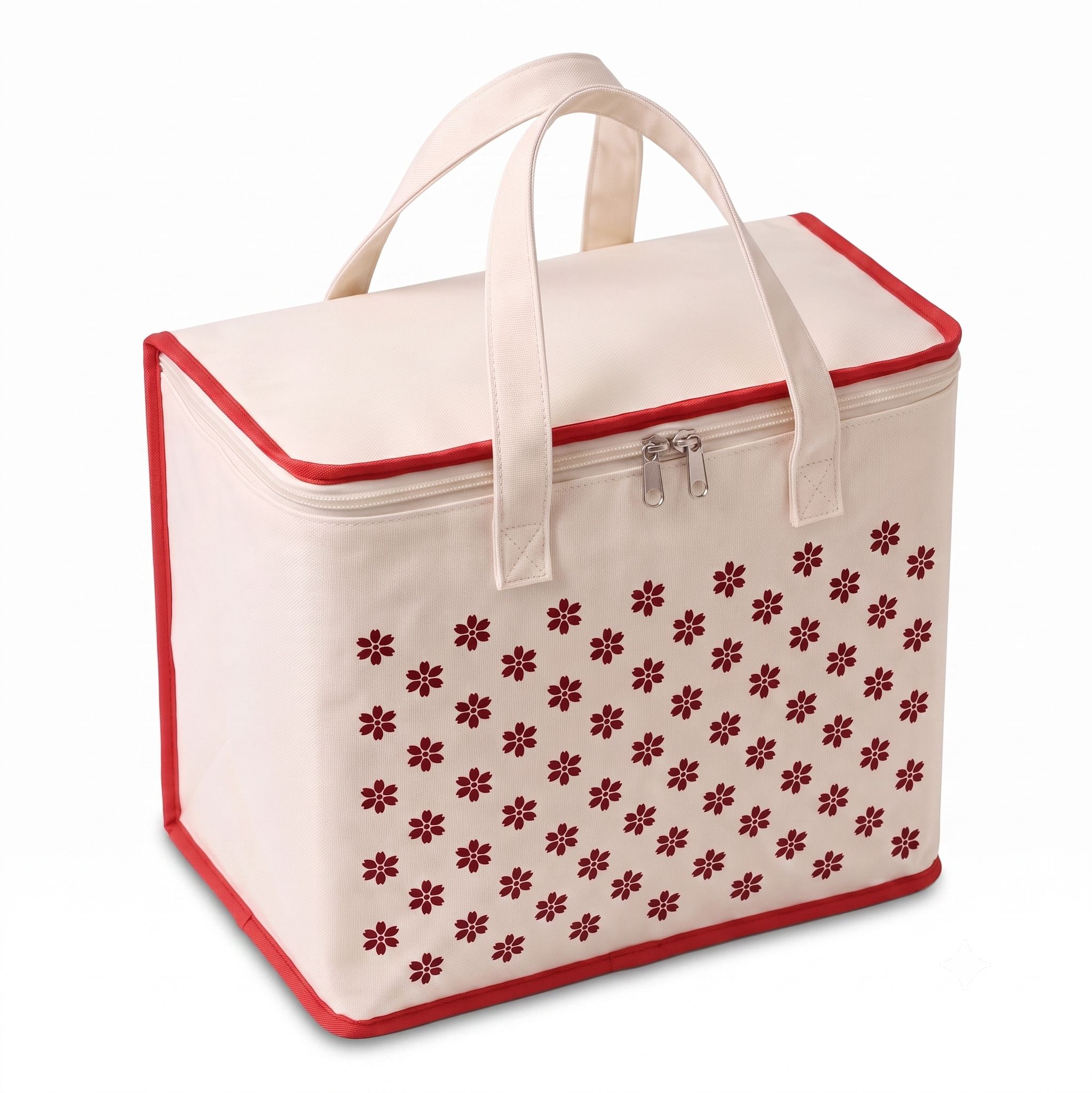 kmr DBK Extra Large Canvas Storage Bag with Zip Closure Cotton Laundry Bag-image-5