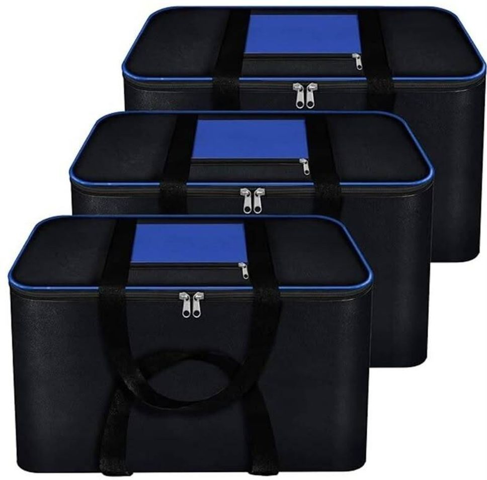 Stylo Storage Organizer Bag Set-pc of 3 Poly-canvas Laundry Bag-image-25