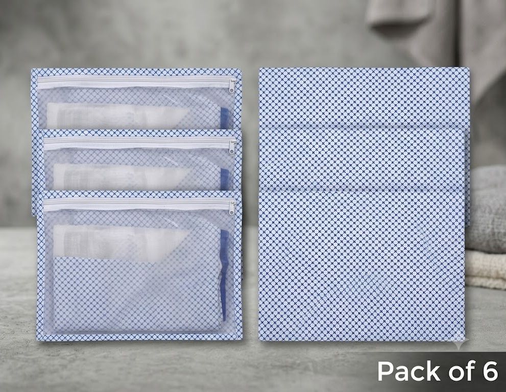 Hiteshi Cover blue-15 Jersey Cotton Laundry Bag-image-44