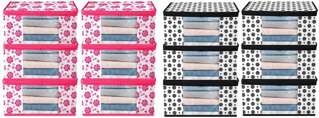 Aditi Creation PACK OF 12 Cotton Laundry Bag-picture-24