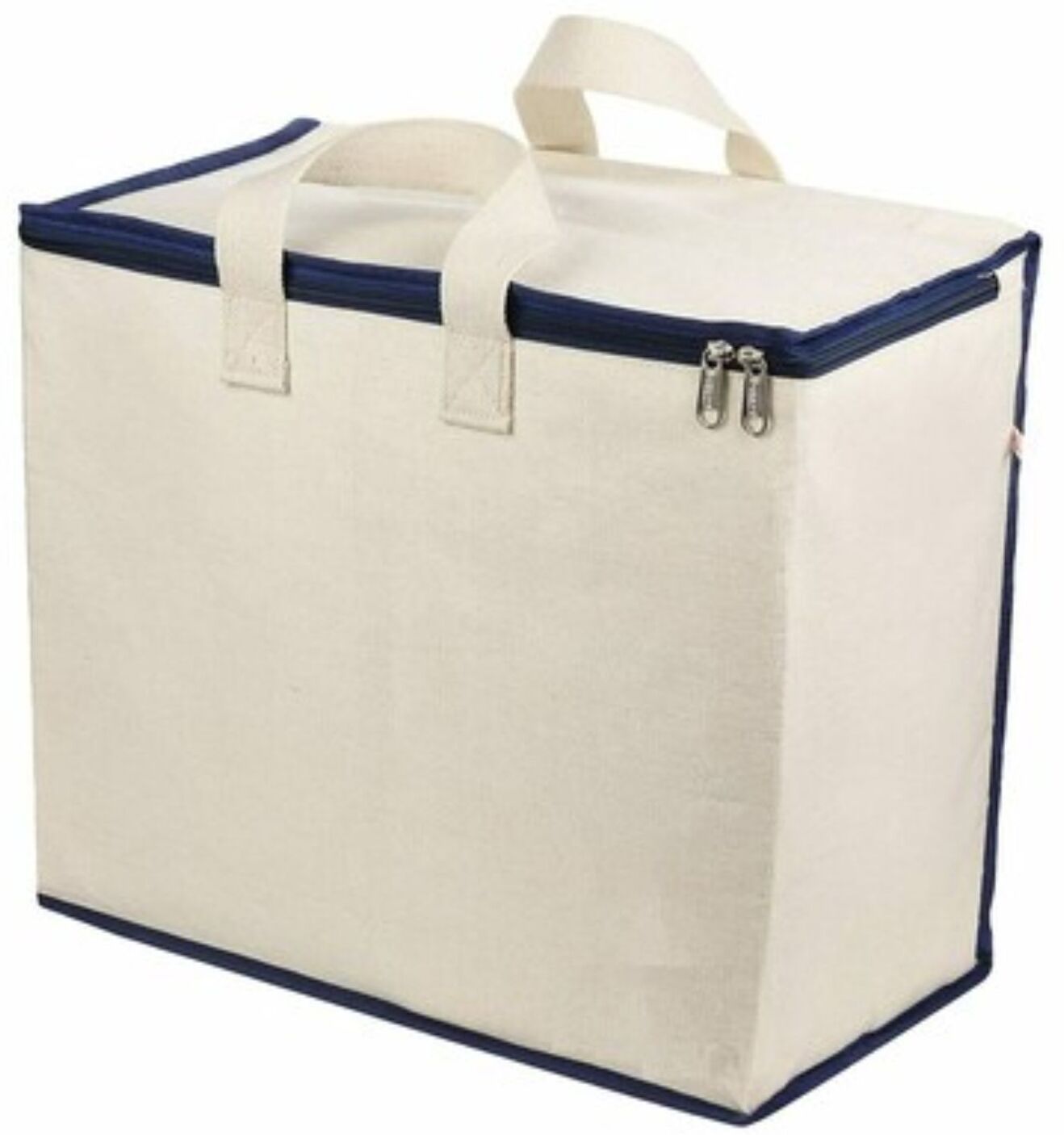 kmr Cotton Multipurpose Grocery, Vegetable, and Clothes Storage Zip Bags Grocery Bag Cotton Laundry Bag