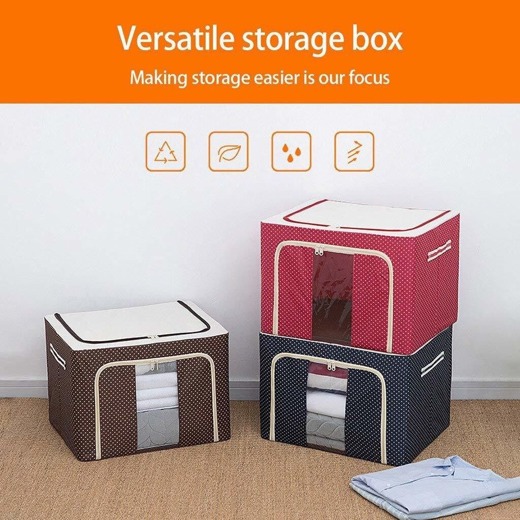 E Solutions WARDROBE ORGANISER/STORAGE BOX-327 (24LITERS) Poly-canvas Laundry Bag-image-17