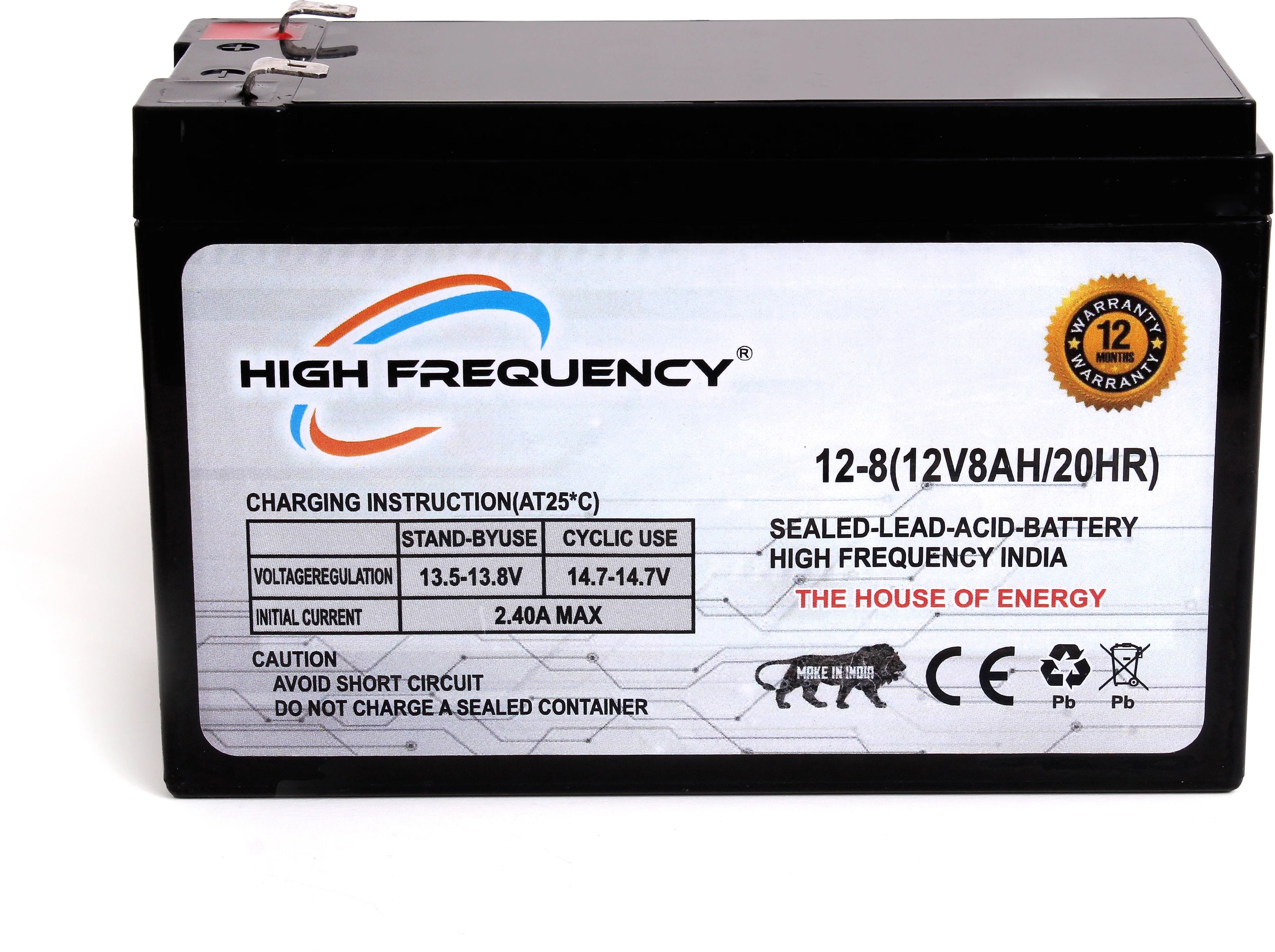 High Frequency 12V 8AH Solar UPS Agriculture Pump Battery 12 Cell Laptop Battery-image-48
