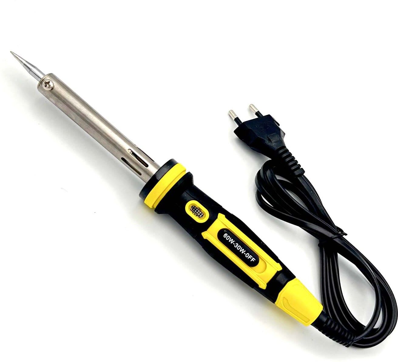 uptodateprouducts Soldering Iron 30-60W 3-Speed Control Switch labeled with High, Low, and Off 60 W Temperature Controlled-picture-31