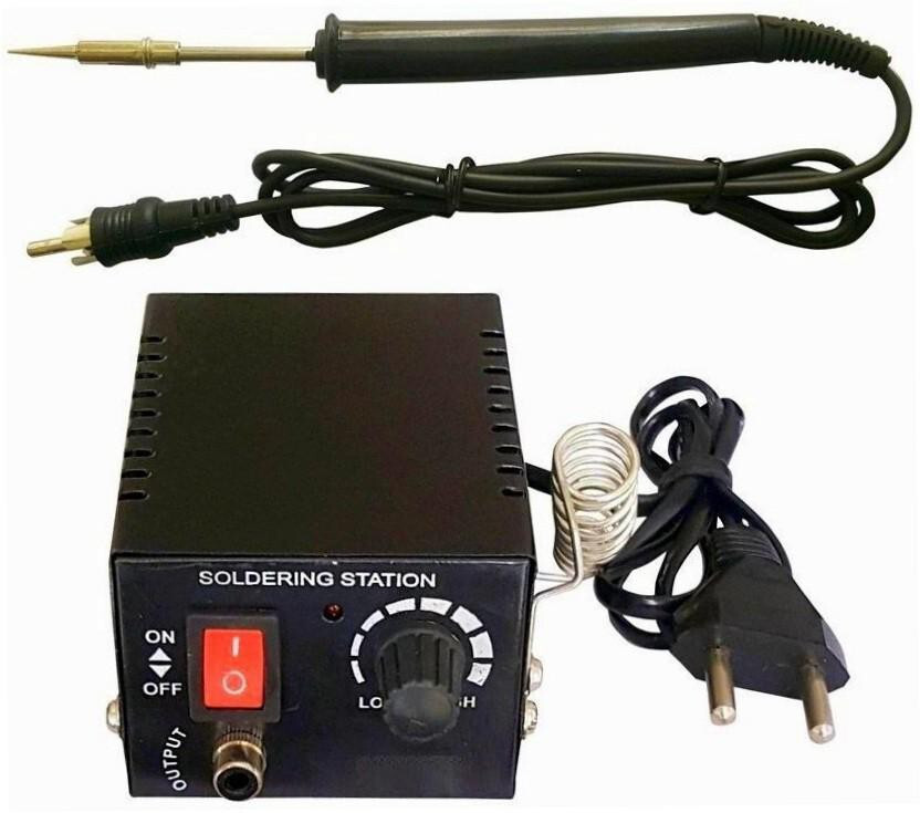 goodsbazaar Analog Soldering Iron Station Temperature Controlled Power Unit 12 W Simple image 1