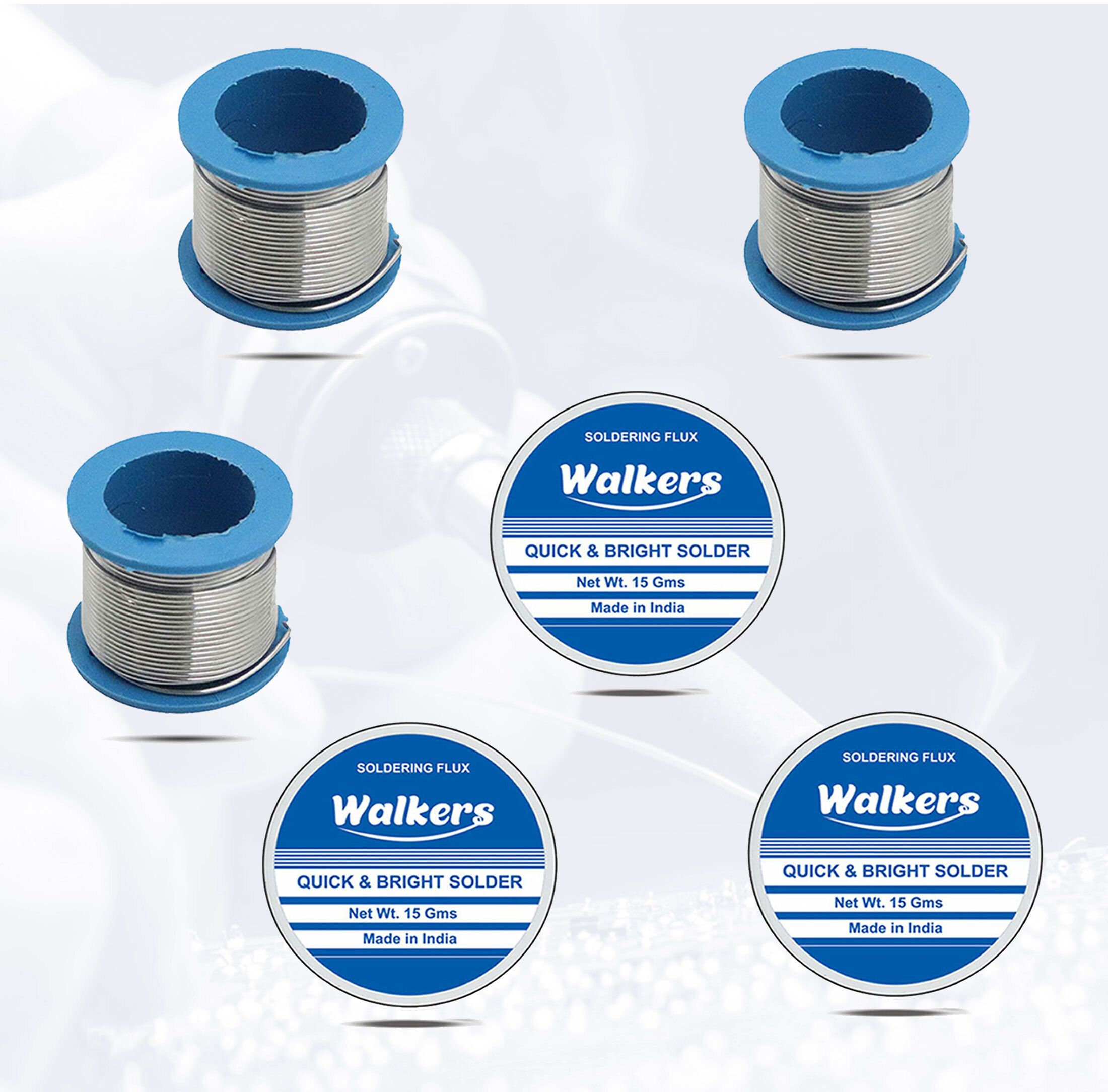 WKCB60M1 Tin-Lead Alloy Soldering Wire (Quick Melt) with Soldering Flux Paste 0 W Simple-image-33