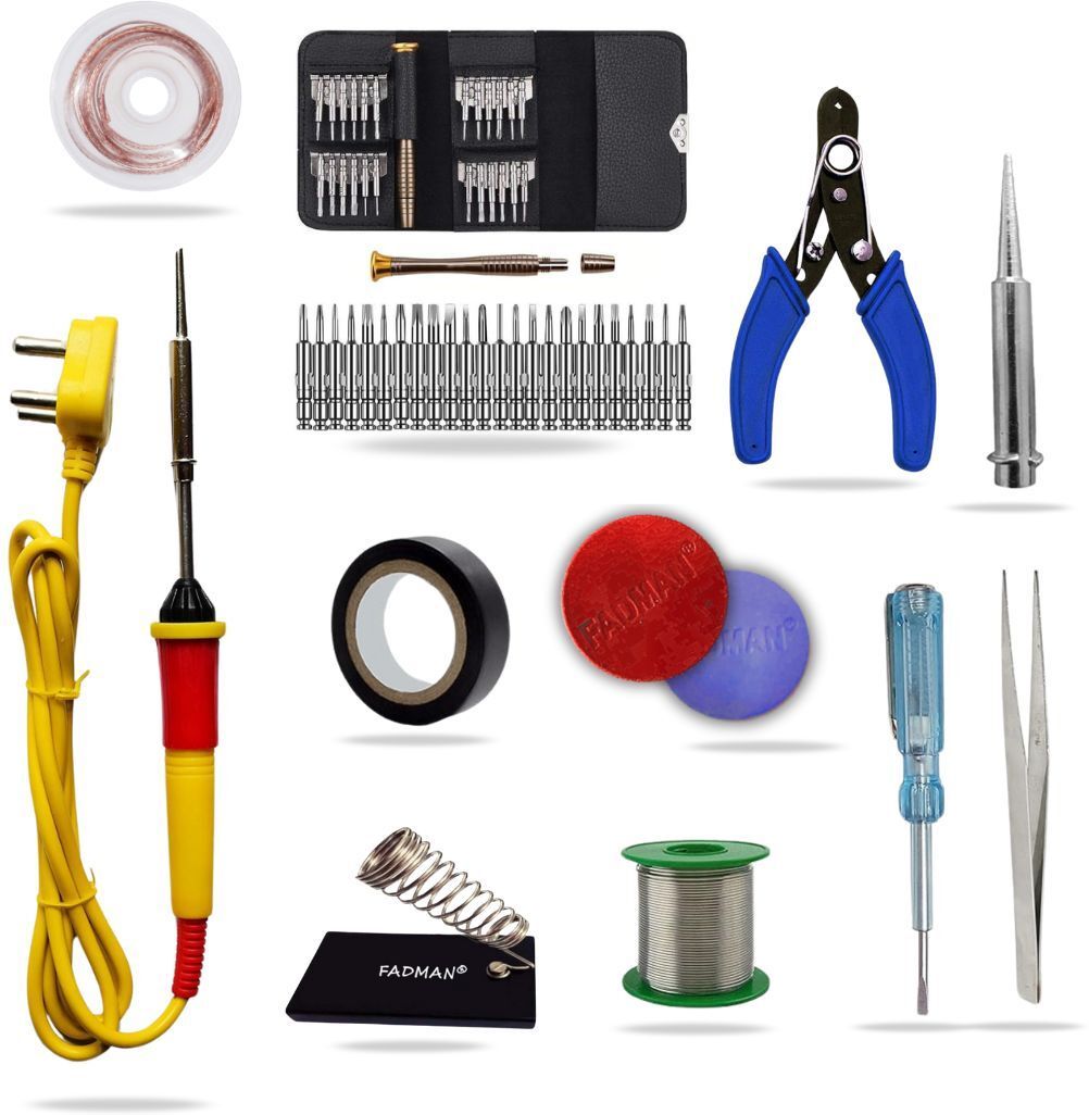 FDSLGBAS11IN1 Electronic 11in1 Soldering Iron Kit Set with 25in1 Screwdriver Set 25 W Simple-image-19