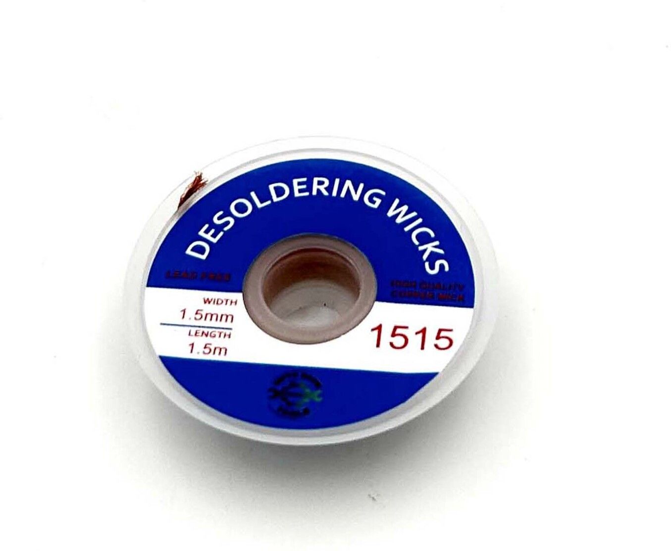 uptodateprouducts 1PCS Solder Wick Desoldering wire 1.5mm Width 1.5M Length Desoldering Braid 0 W Temperature Controlled-picture-7
