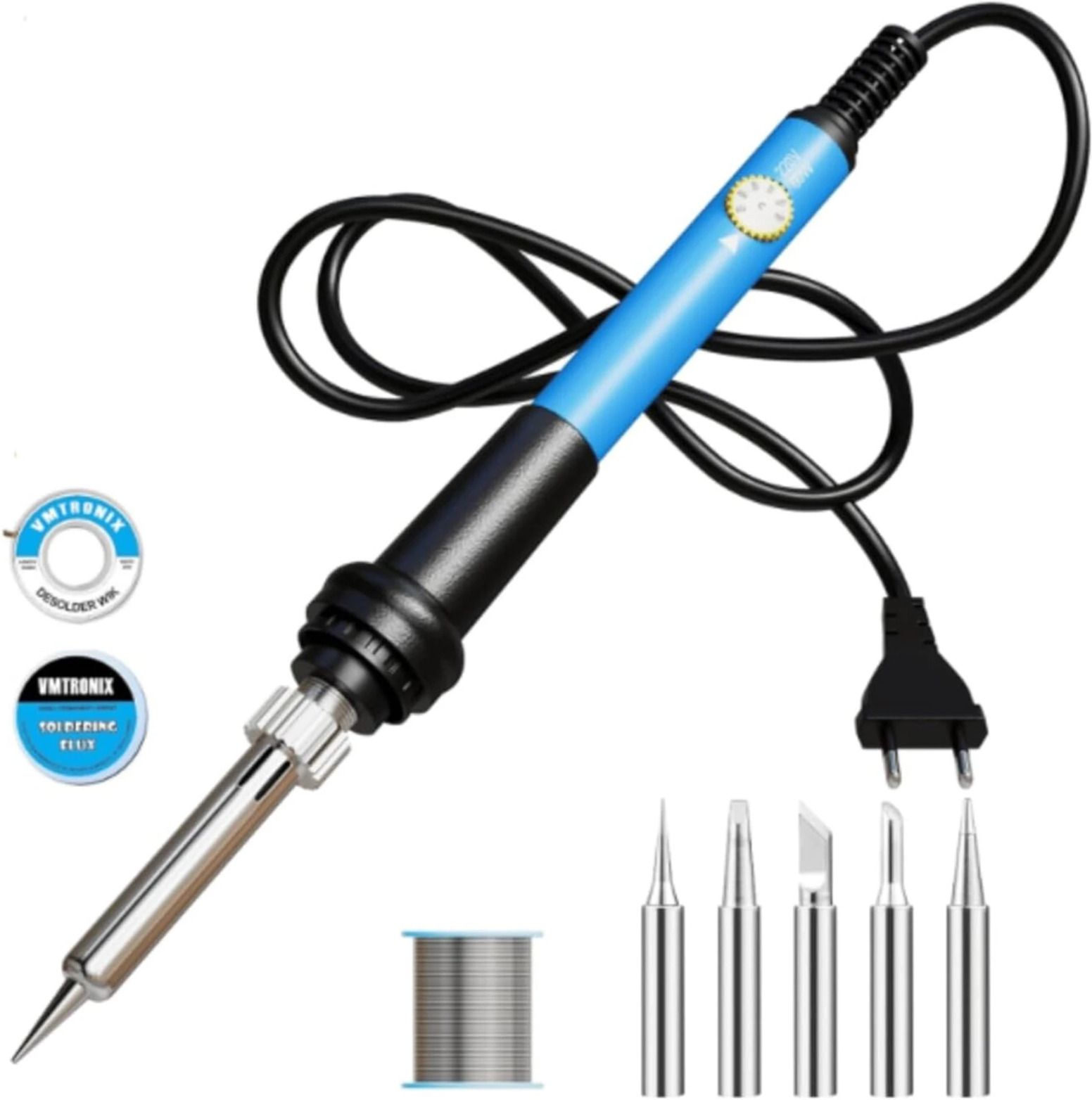 5-in-1 Temperature Control Soldering Iron Set for Circuit Board Repair 0 W Temperature Controlled-image-22