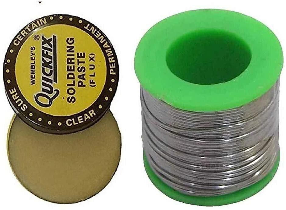 Engineer Choice Electronic Soldering wire 50 Grams Reel Solder + 15gm Flux 25 W Simple 25 W Simple-image-34
