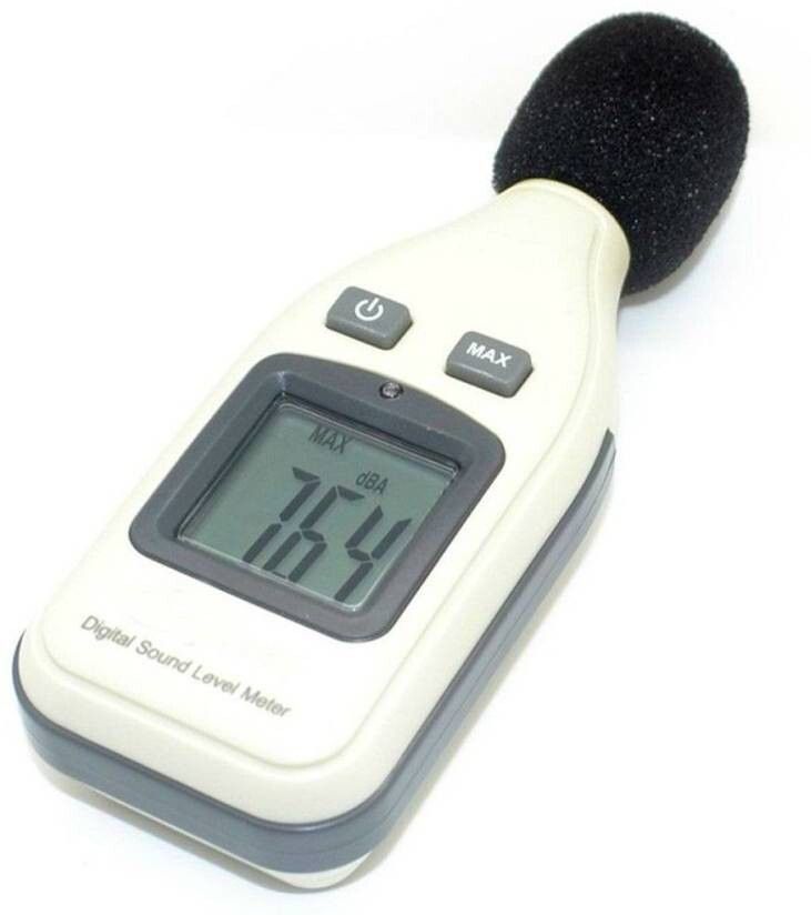 goodsbazaar Digital Sound Noise Level Meter Noise Monitor Decibel Tester Sound Meter-picture-33