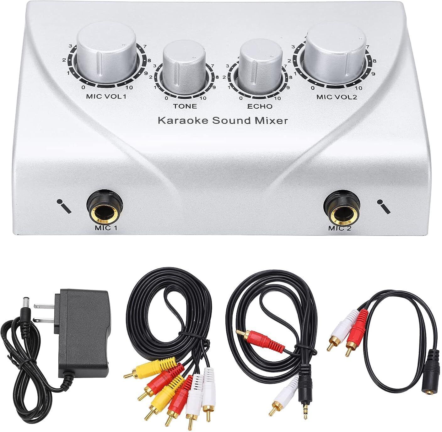 Professional Karaoke System Karaoke Player Compact Stereo Mixer Console Powered Sound Mixer-image-30