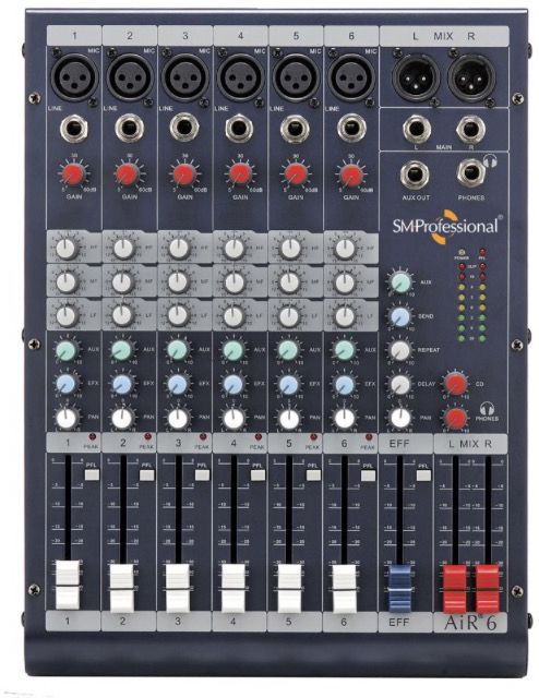 studiomaster AIR-6 Analog Sound Mixer-picture-42