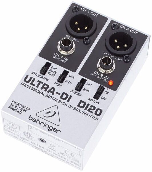 DI20 DI Box Analog Sound Mixer-image-29
