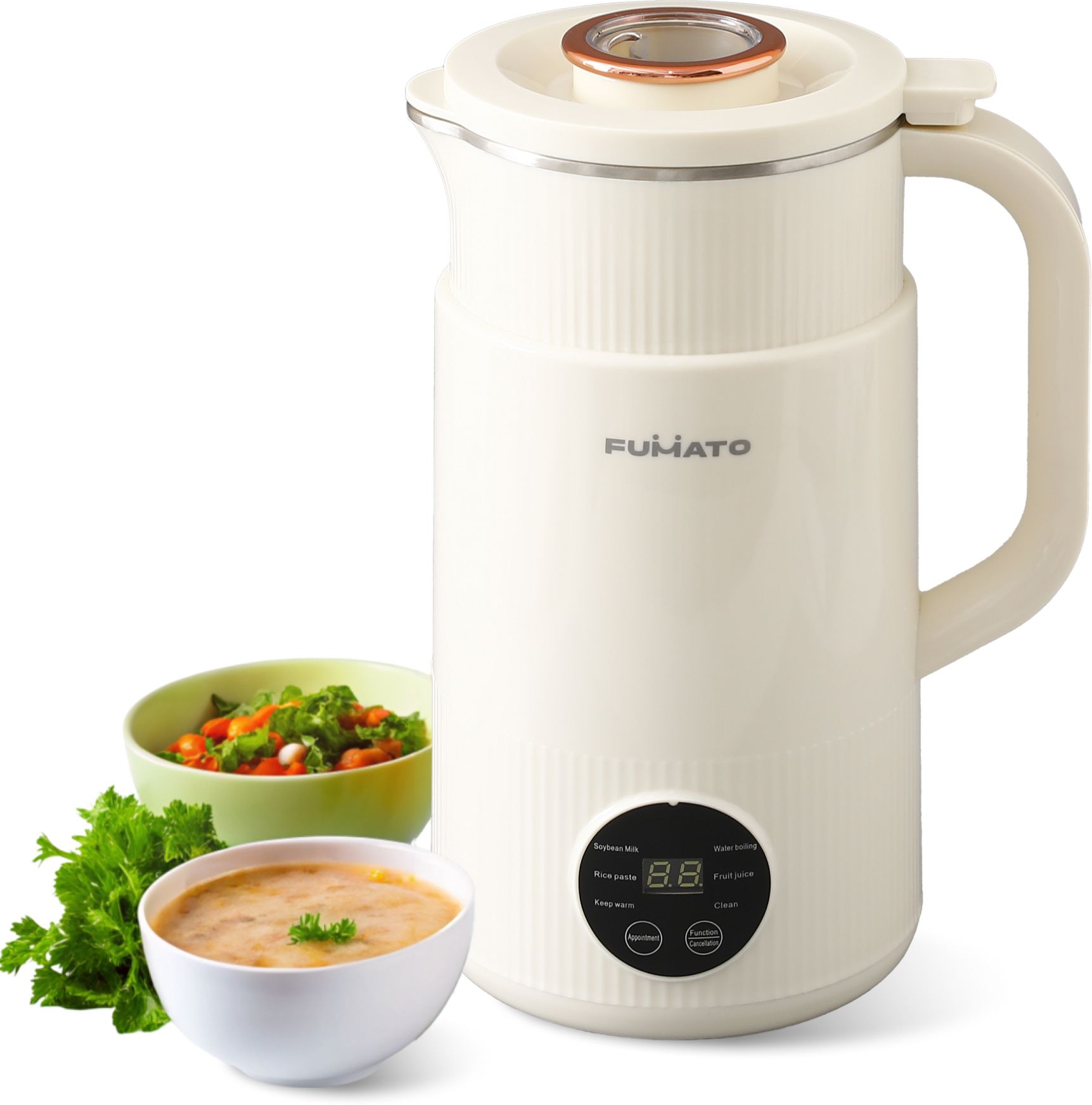fumato Soup Maker Make Vegan Milk From Nuts Almonds Soya Oats Auto Shutoff Soup Maker-picture-15