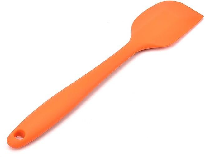 Silicone Spatula for Cooking & Baking | Heat Resistant | Orange Non-Stick Spatula-image-44