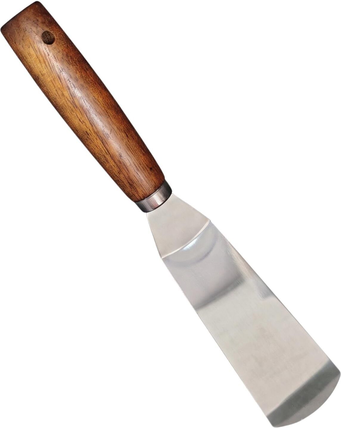 sukhdham Stainless Steel Offset Spatula with Wooden Handle Mixing Spatula-picture-43