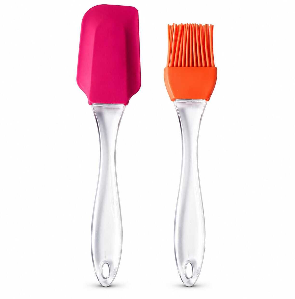 Silicone Spatula & Oil Brush Set | Food Grade | BPA Free | Heat Resistant Non-Stick Spatula-image-29