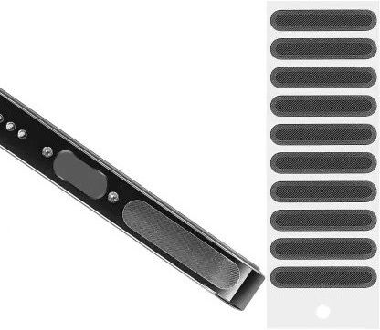 NKKL Speaker Anti-Dust Protector Sticker Short 5 & long 5 Pec) All Smartphones 386 Digital Visual Interface Black Anti-dust Plug-picture-34