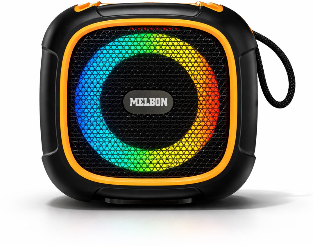 Melbon Bass One Portable Wireless Bluetooth Speaker, RGB Lights, 5W Bass & 8H Playtime Speaker Mod-picture-34