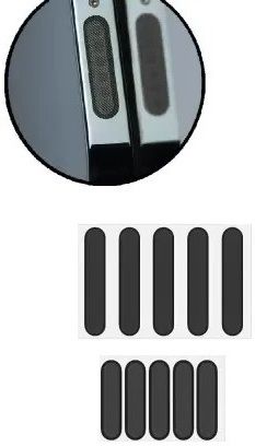 NKPR Speaker Anti-Dust Protector Sticker Short 5 & long 5 Pec) All Smartphones_079 Digital Visual Interface Black Anti-dust Plug-picture-27