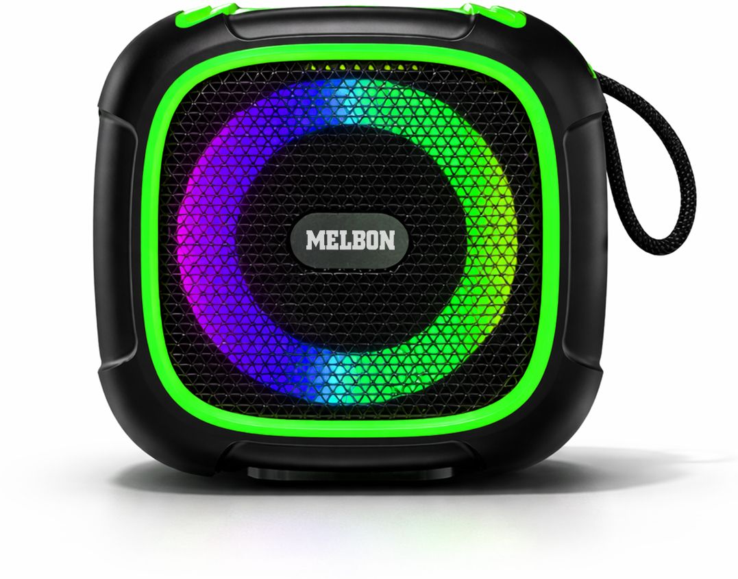 Melbon Bass One Portable Wireless Bluetooth Speaker, RGB Lights, 5W Bass & 8H Playtime Speaker Mod-picture-47